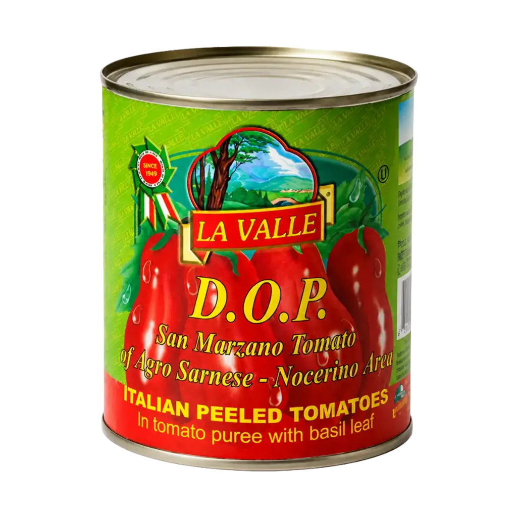 Tomate San Marzano DOP La Valle en lata de 2,55 kg