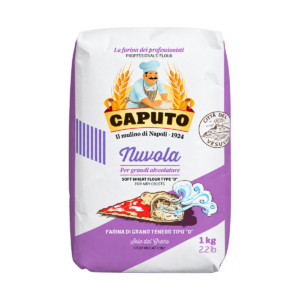 Harina Nuvola Caputo tipo 0 en bolsa de 1 kg