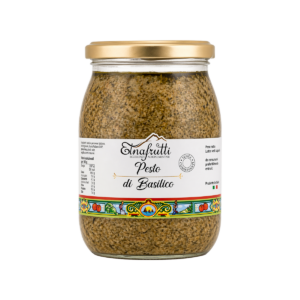PESTO DE ALBAHACA 1 KG - ETNAFRUTTI