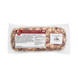 GUANCIALE DE CERDO CON PIMIENTA EN DADOS, 1,2 KG, SORRENTINO