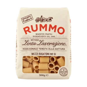 Mezzi Rigatoni Nº 51 Rummo en bolsa de 500 g