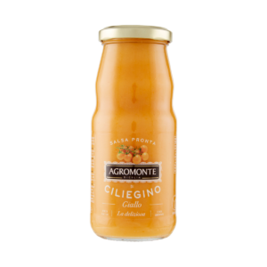SALSA LISTA DE TOMATE CEREZA AMARILLO 360ML*12 AGROMONTE