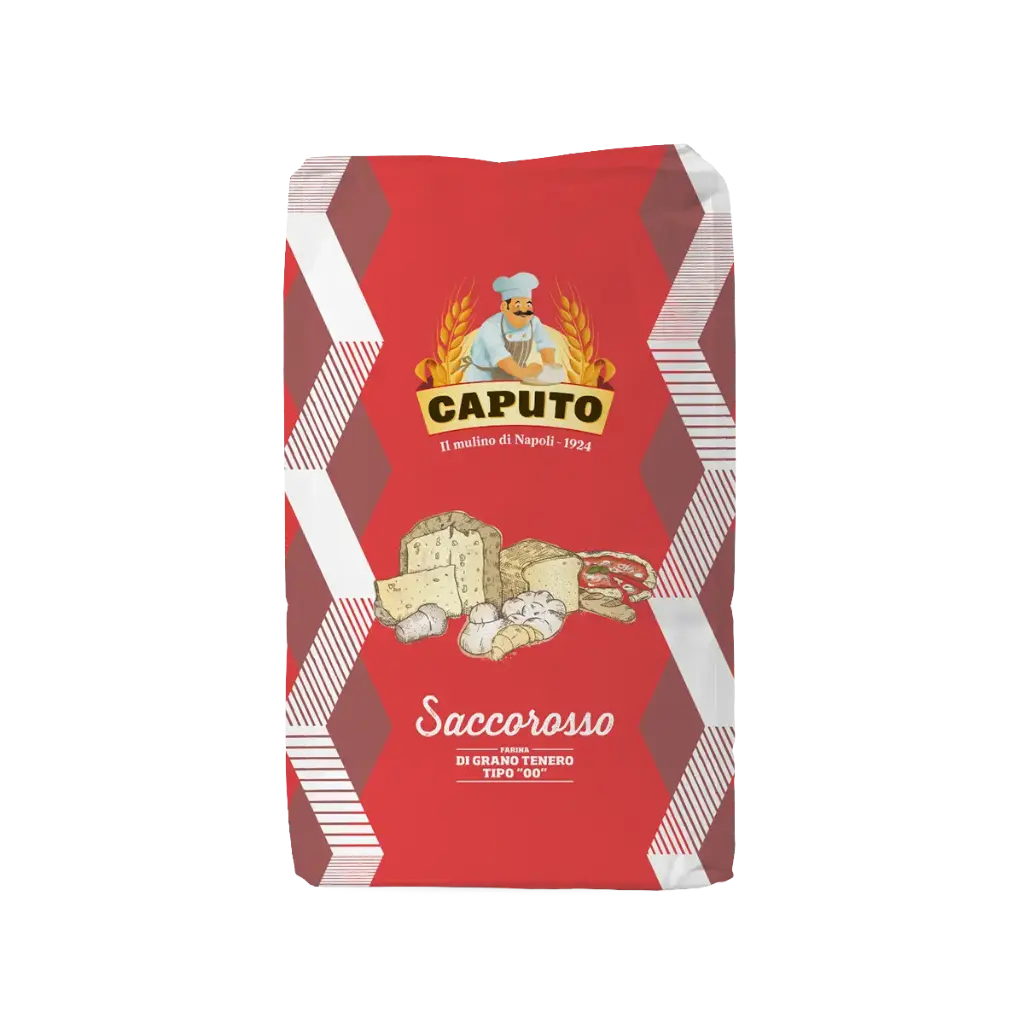 Saco de harina Caputo Tipo "00" Roja W300-320 de 25 kg