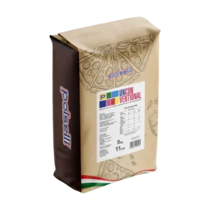 Saco de harina Pizza Contemporánea W280 Polselli de 5 kg para elaboración de pizza italiana.