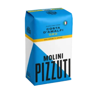 Harina Pizzuti Costa d'Amalfi Oro tipo 0 en saco de 10 kg para pizza.