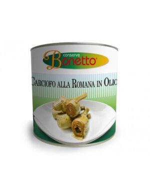Carciofi Alla Romana Con Gambo In Olio 3kg