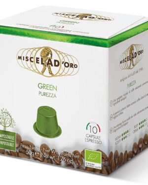Caffè Miscela D'oro GREEN CAPSULE NES 10X5g