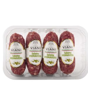 SALAME PRIMAVERA 150g x 4pz vaschetta atp 600g Approx VIANI