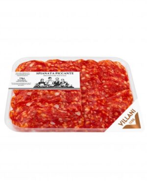Salame Spianata Piccante Sliced ​​from "Villani" 110g