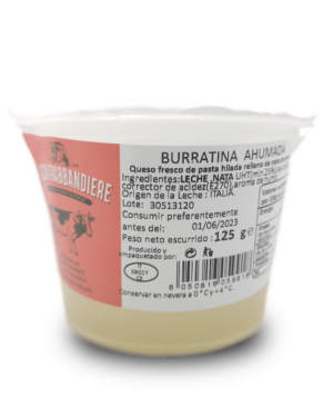 Burrata Affumicata 125gr Senza Testa "Il Contrabandiere"