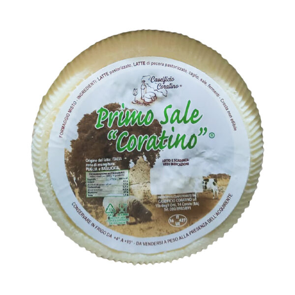 PECORINO PRIMOSALE A KG- CORATINO